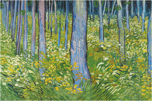 명화 포토카드 명함(녹색)